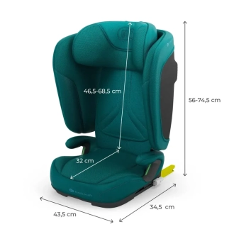 Автокресло 100–150 см Kinderkraft Unity 2 i-Size Green/Зеленый - Фото 6