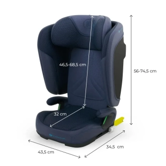 Автокресло 100–150 см Kinderkraft Unity 2 i-Size Navy/Синий - Фото 1