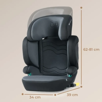 Автокрісло 100–150 см Kinderkraft Xpand 2 i-Size Graphite Black/Чорний - Фото 5