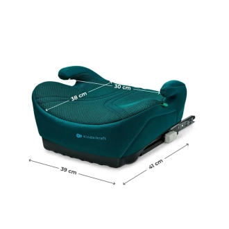 Автокресло бустер 125–150 см Kinderkraft i-Boost 2 Pro Green/Зеленый - Фото 2