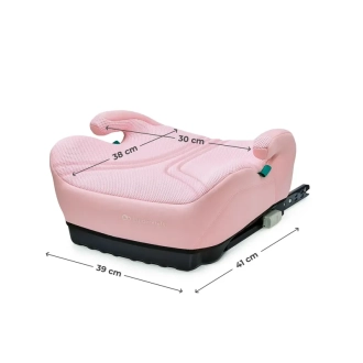 Автокресло бустер 125–150 см Kinderkraft i-Boost 2 Pro Pink/Розовый - Фото 2