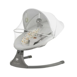 Кресло качалка Kinderkraft Lumi 2 Light Grey/Светло-серый - Фото 5