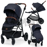 Коляска прогулочная Kinderkraft All Road Imperial Blue/Синий