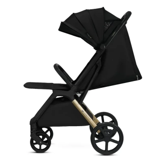 Коляска прогулочная Kinderkraft Loom Black/Черный - Фото 3