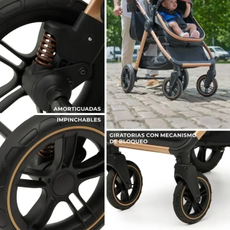 Коляска 2 в 1 Kinderkraft Esme Black/Чорний - Фото 5