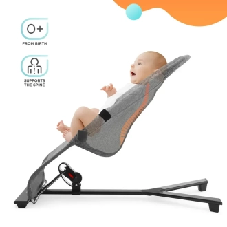 Шезлонг гойдалка Kinderkraft Mimi Grey/Сірий - Фото 3