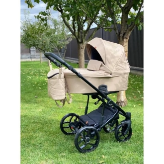 Коляска 2 в 1 Baby Merc Piuma new 13B Бежевый - Фото 1