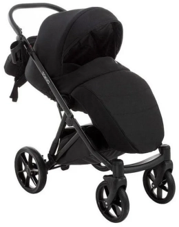 Коляска 2 в 1 Mikrus Tokyo new 02 Черный - Фото 4