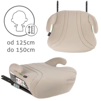 Автокресло бустер 125–150 см Kidwell Bono ISOFIX Beige/Бежевый - Фото 3