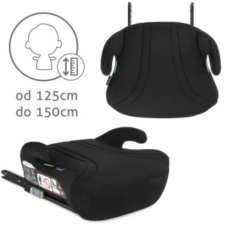 Автокрісло бустер 125–150 см Kidwell Bono ISOFIX Black/Чорний - Фото 2