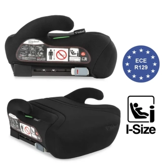 Автокрісло бустер 125–150 см Kidwell Bono ISOFIX Black/Чорний - Фото 4