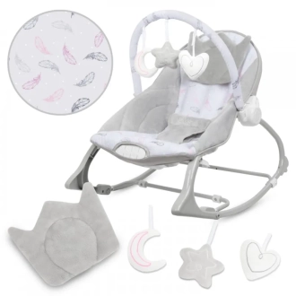 Качели Kidwell Pino Feathers Серый - Фото 5