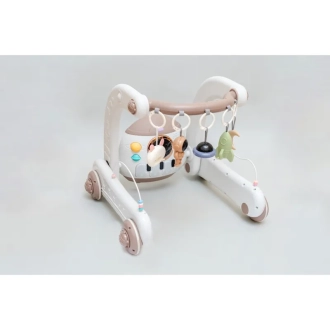 Ходунки детские 2 в 1 Beruty Baby Activity Beige/Бежевый - Фото 1