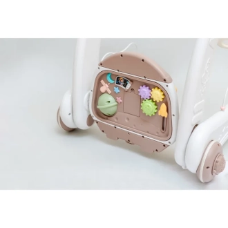 Ходунки детские 2 в 1 Beruty Baby Activity Beige/Бежевый - Фото 2