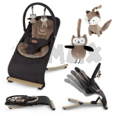 Шезлонг Kidwell Rubi Black/gold Wooden/Черный