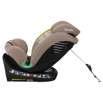 Автокрісло 40–150 см Lionelo Bastiaan One i-Size Beige Sand/Бежевий - Фото 2