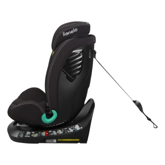 Автокрісло 40–150 см Lionelo Bastiaan One i-Size Black Carbon/Чорний - Фото 2