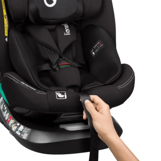 Автокрісло 40–150 см Lionelo Bastiaan One i-Size Black Carbon/Чорний - Фото 4