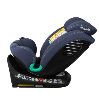 Автокресло 40–150 см Lionelo Bastiaan One i-Size Blue Navy/Синий - Фото 4