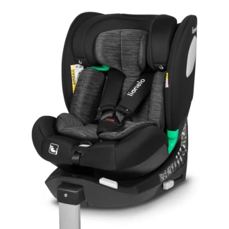 Автокресло 40–150 см Lionelo Braam i-Size Black Carbon/Черный - Фото 3