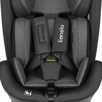 Автокресло 76–150 см Lionelo Harper i-Size Black Carbon/Черный - Фото 5