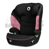Автокресло 100–150 см Lionelo Lars i-Size Pink Baby/Розово-черный