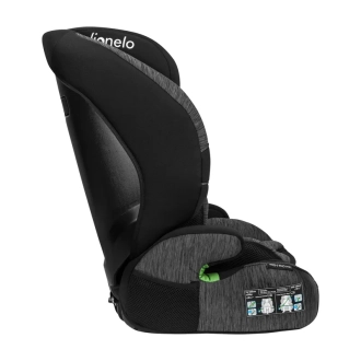 Автокресло 76–150 см Lionelo Levi One i-Size Black Grey/Черно-серый - Фото 3