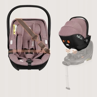 Автокресло 40–87 см Lionelo Moxie i-Size Pink Muave/Розовый - Фото 3