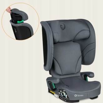 Автокрісло 100–150 см Lionelo Orin i-Size Grey Graphite/Графітовий - Фото 1