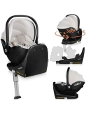 Автокресло с базой 40–87 см Lionelo Moxie i-Size Set Beige Sand/Бежевый