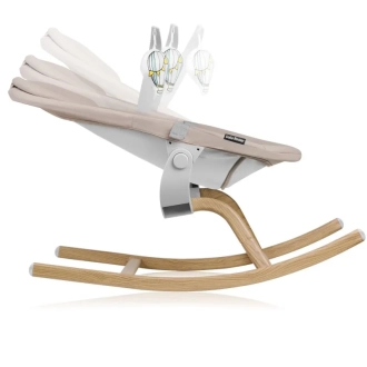 Кресло качалка Lionelo Dalia Rocker Beige Sand/Бежевый - Фото 3