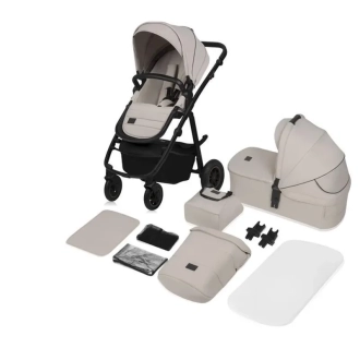 Коляска 2 в 1 Lionelo Amber Plus Beige Sand/Бежевий - Фото 1