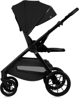 Коляска 2 в 1 Lionelo Layla Black Onyx/Черный - Фото 1