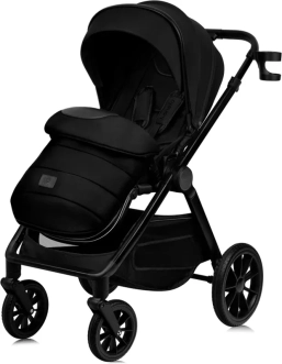 Коляска 2 в 1 Lionelo Layla Black Onyx/Черный - Фото 2