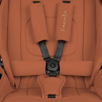 Коляска 2 в 1 Lionelo Mika Plus Brown Rust/Оранжевый - Фото 4