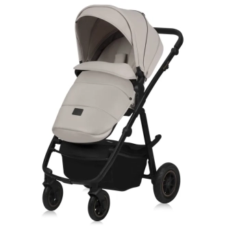 Коляска 3 в 1 Lionelo Amber Plus Beige Sand/Бежевый - Фото 1