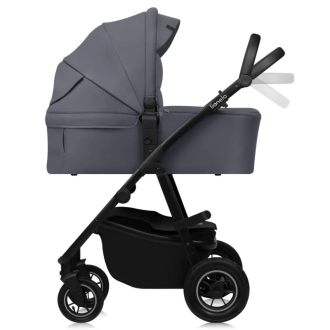 Коляска 3 в 1 Lionelo Amber Plus Grey Graphite/Графитовый - Фото 3
