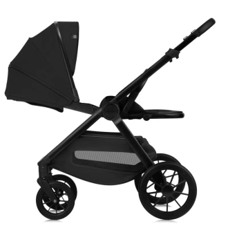 Коляска 3 в 1 Lionelo Layla Black Onyx/Черный - Фото 1
