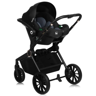 Коляска 3 в 1 Lionelo Mika Plus Brown Rust/Оранжевый - Фото 6