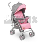 Коляска прогулочная Lionelo Irma Pink/Серо-розовый