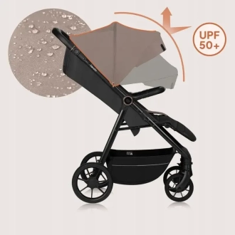 Коляска прогулочная Lionelo Mira Beige Sand/Бежевый - Фото 3