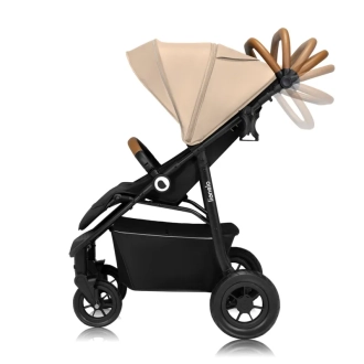 Коляска прогулочная Lionelo Natt Beige Sand/Бежевый - Фото 4