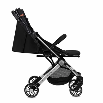 Коляска прогулочная MoMi Estelle Light Black Silver/Черно-серый - Фото 5