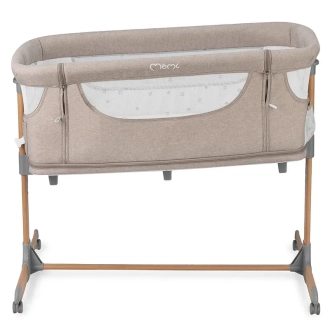 Кроватка приставная 4 в 1 MoMi Smart Bed Beige/Бежевый - Фото 6