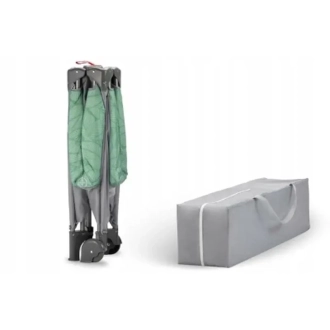 Манеж MoMi Belove Jade/Серо-бирюзовый - Фото 4