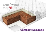 Матрас детский Veres Comfort Seasons Шерсть, Кокос, Хлопок 120×60×10 см