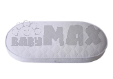Матрас детский овальный Veres Coconut+Elastic foam+Latex Кокос, Пена 140×70×10 см