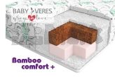 Матрас Veres Bamboo comfort+ Бамбуковое волокно, Кокос, Elastic Foam 160×80×18 см