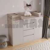 Комод пеленальний Furnigrade ПС-8 130 см Кашемір