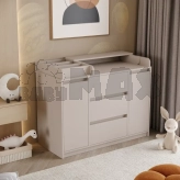 Комод пеленальний Furnigrade ПС-4s 110 см Кашемір